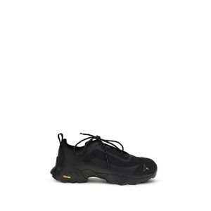 ROA Black Polyester Athletic Men's Sneakers